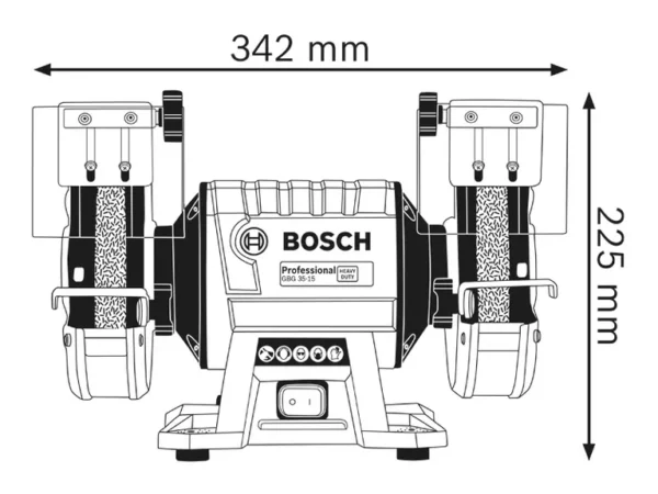 Bosch Double-Wheeled Bench Grinder GBG 35-15 Professional - Image 5