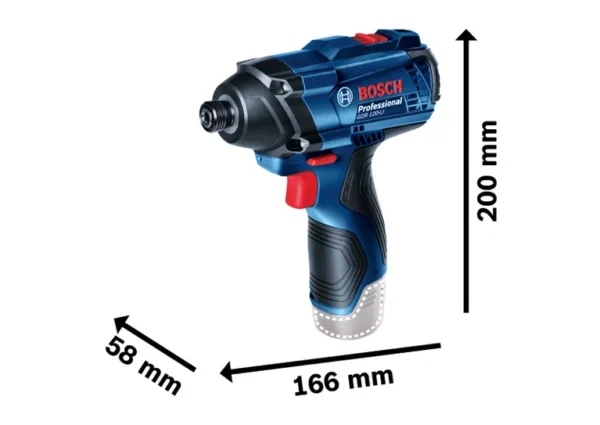 Bosch Cordless Impact Driver/Wrench GDR 120-LI Kit Professional - Image 4