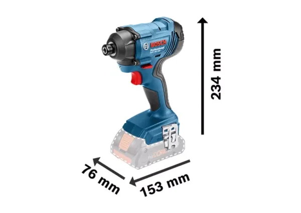 Bosch Cordless Impact Driver GDR 180-LI Professional - Image 7