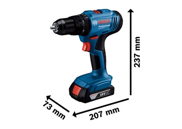 Bosch Cordless Impact Drill/Drivers GSB 183-LI (2 Battery) Professional - Image 13