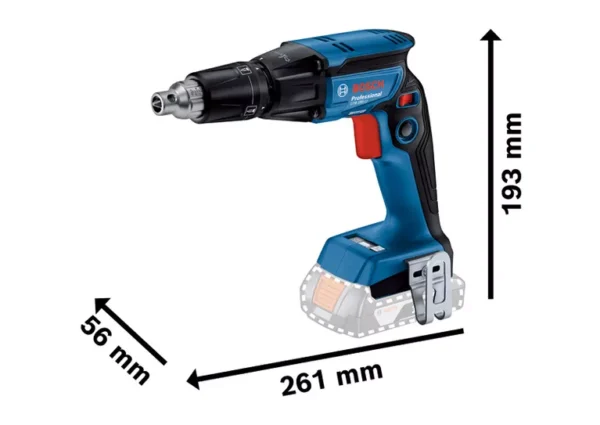 Bosch Cordless Drywall Screwdriver GTB 185-LI (Solo) Professional - Image 8