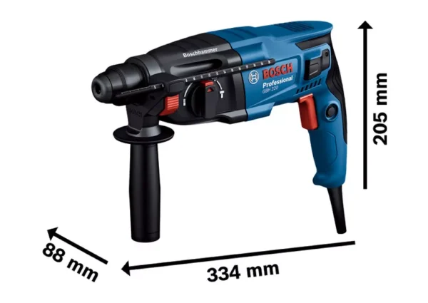 Bosch Rotary Hammer with SDS plus GBH 220 Professional - Image 4