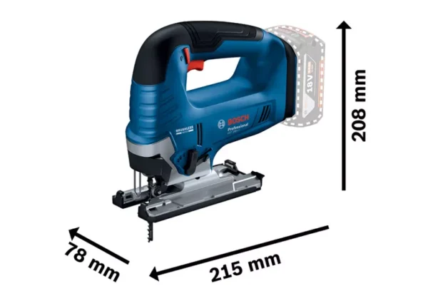 Bosch Cordless Jigsaw GST 185-LI (Solo) Professional - Image 9