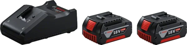 Bosch Starter Set 2 x GBA 18V 4.0Ah + GAL 18V-40 Professional - Image 2